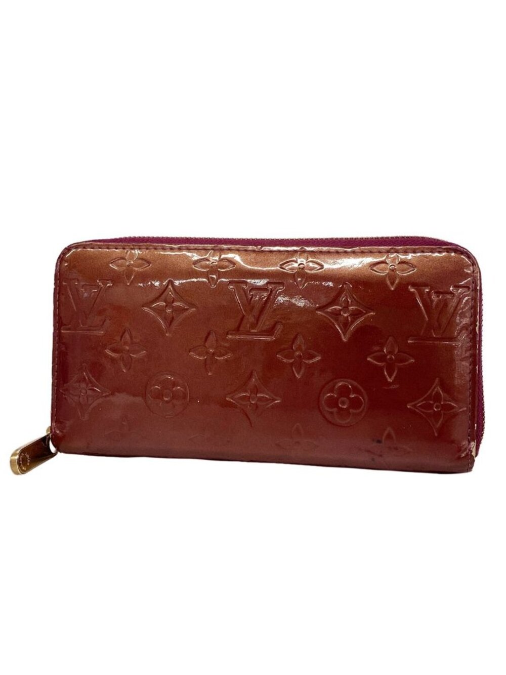 Louis Vuitton Wallet Vernis Zippy Violette